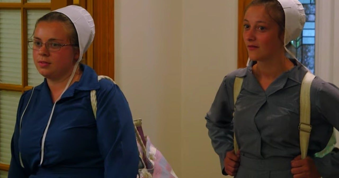 Two young women on 'Return to Amish' on TLC.