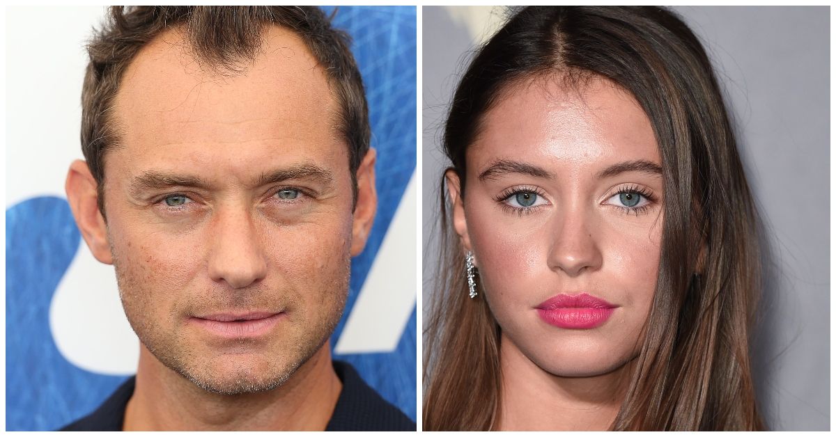 Jude Law and Iris Law