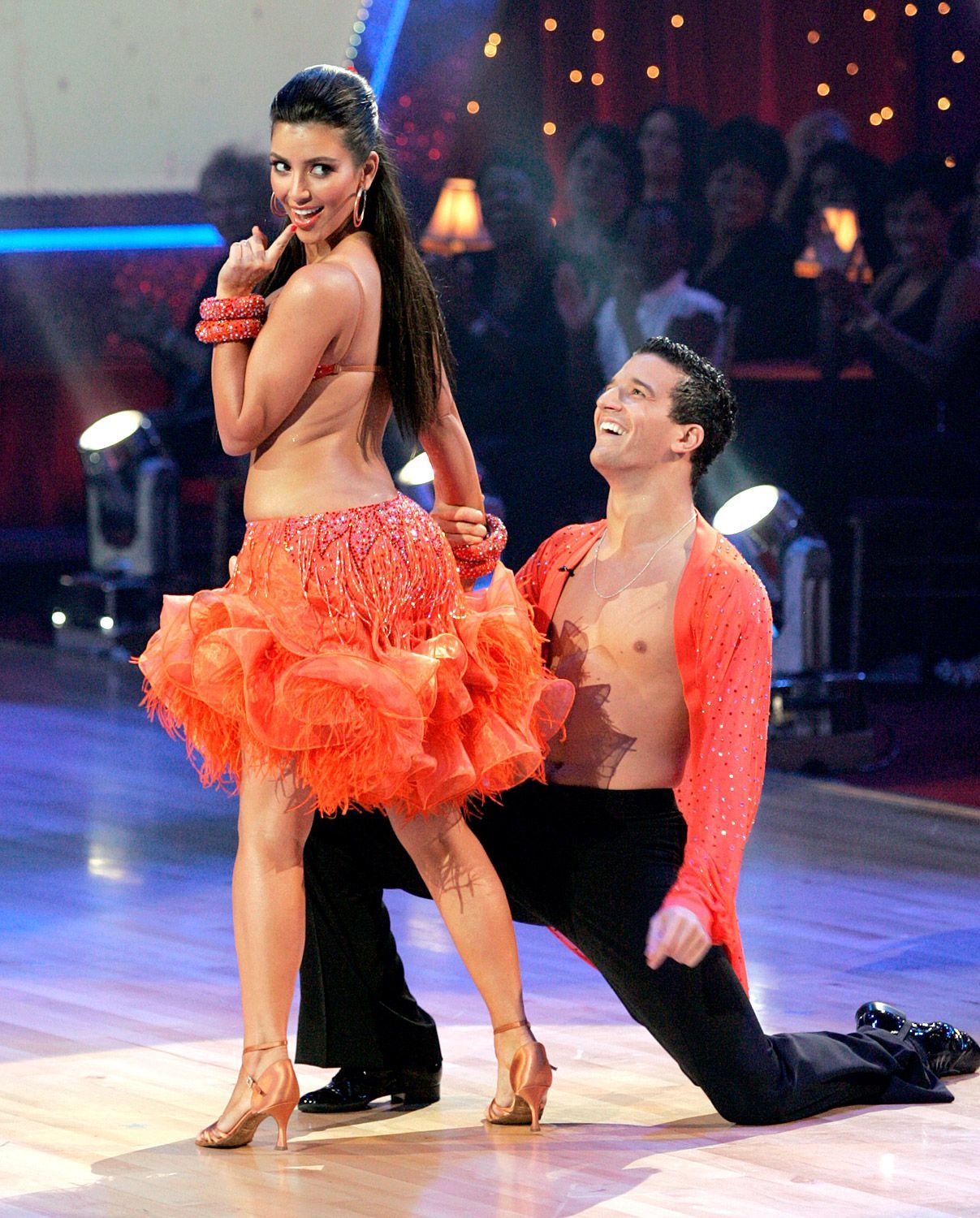 Kim Kardashian on DWTS