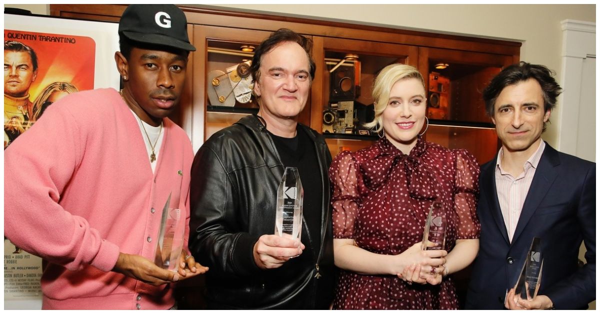 Quentin Tarantino and Greta Gerwig and Noah Baumbach