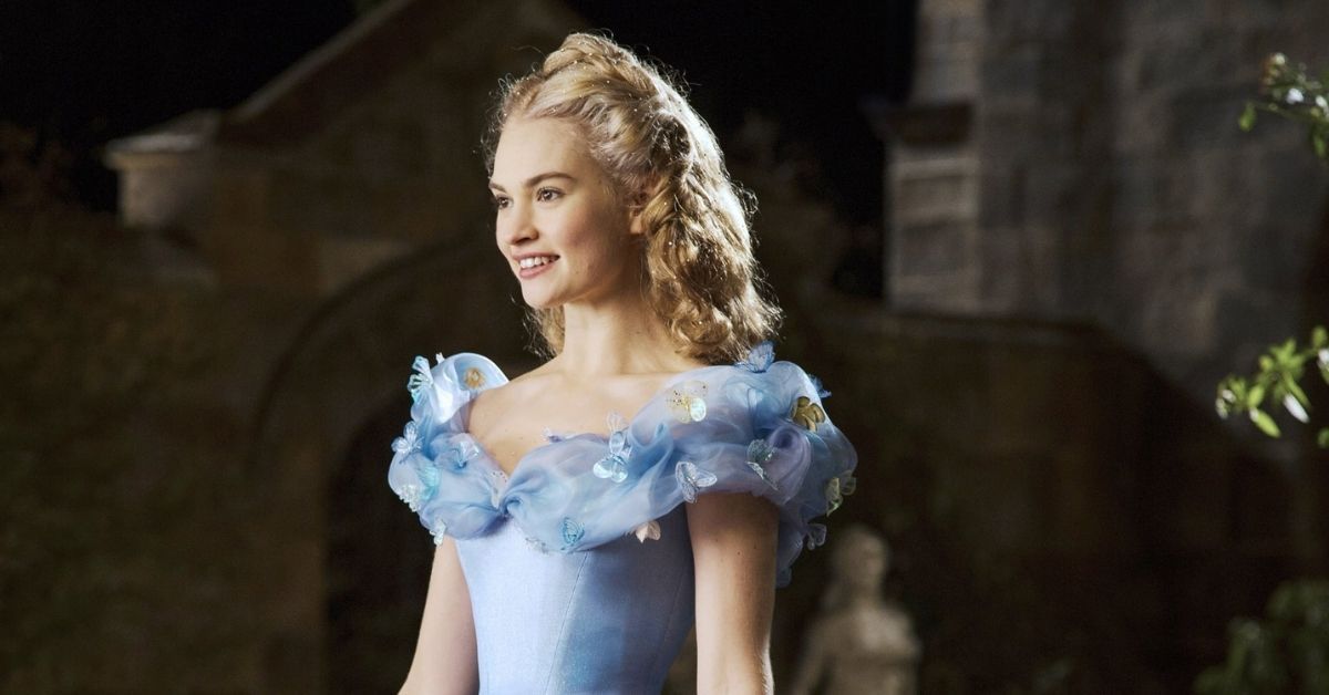 Lilly James as Cinderella