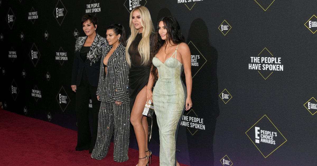 kardashian family red carpet