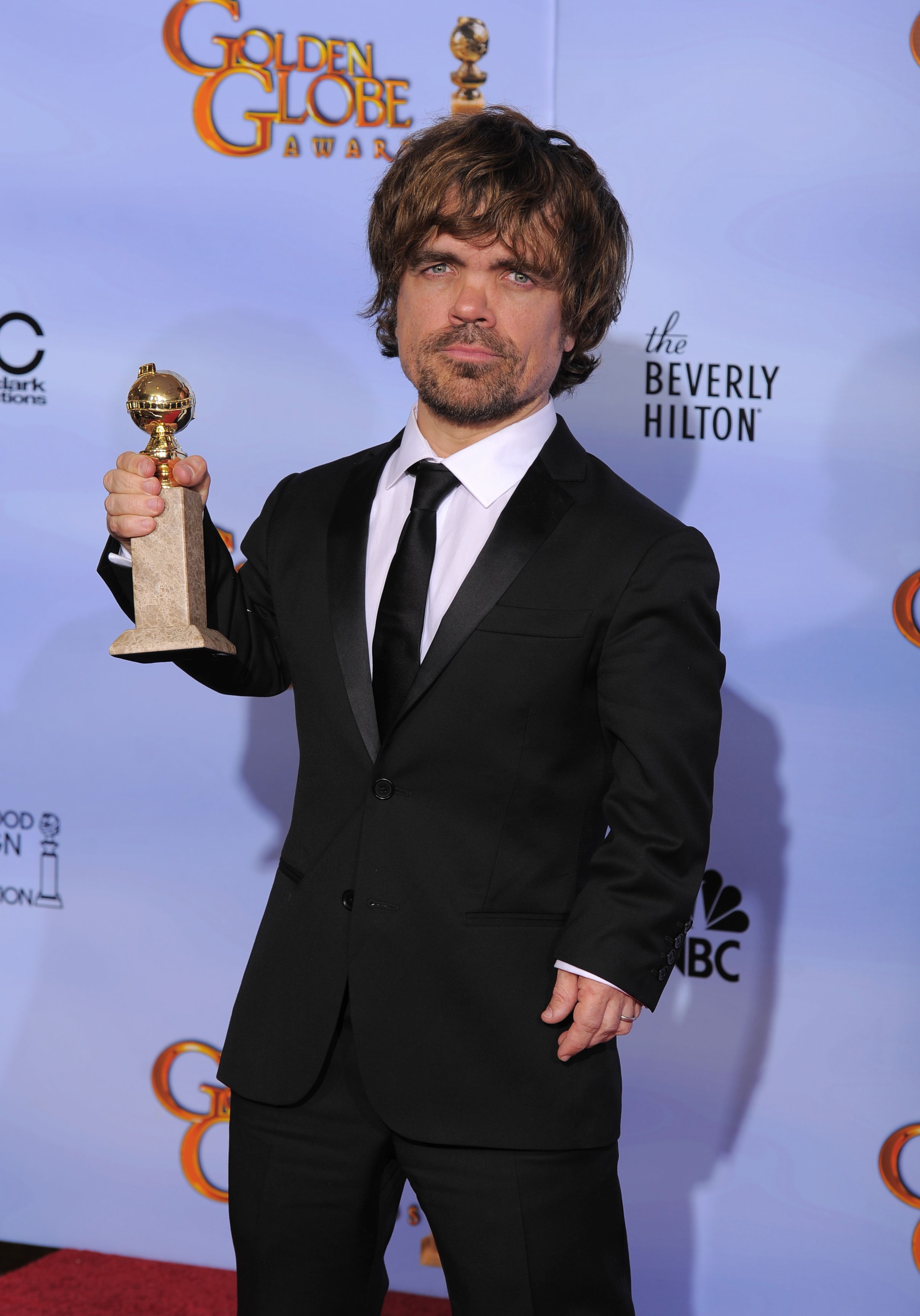 Peter Dinklage wins the Golden Globe for Best Supporting Actor