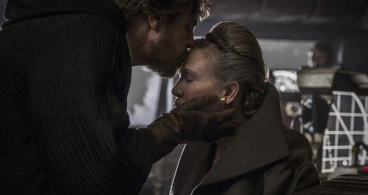 Mark Hamill And Carrie Fisher In 'Star Wars: The Last Jedi'