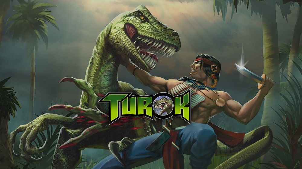 Video game poster for 'Turok'