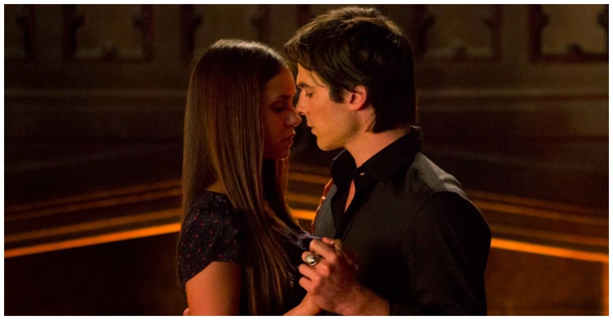 Damon and Elena