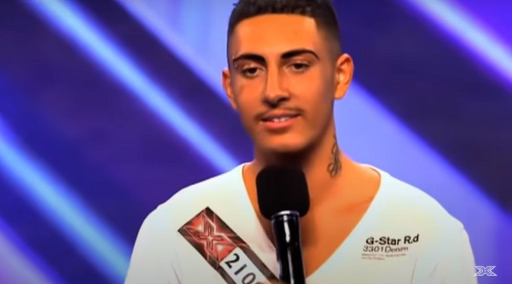 George at his second audition