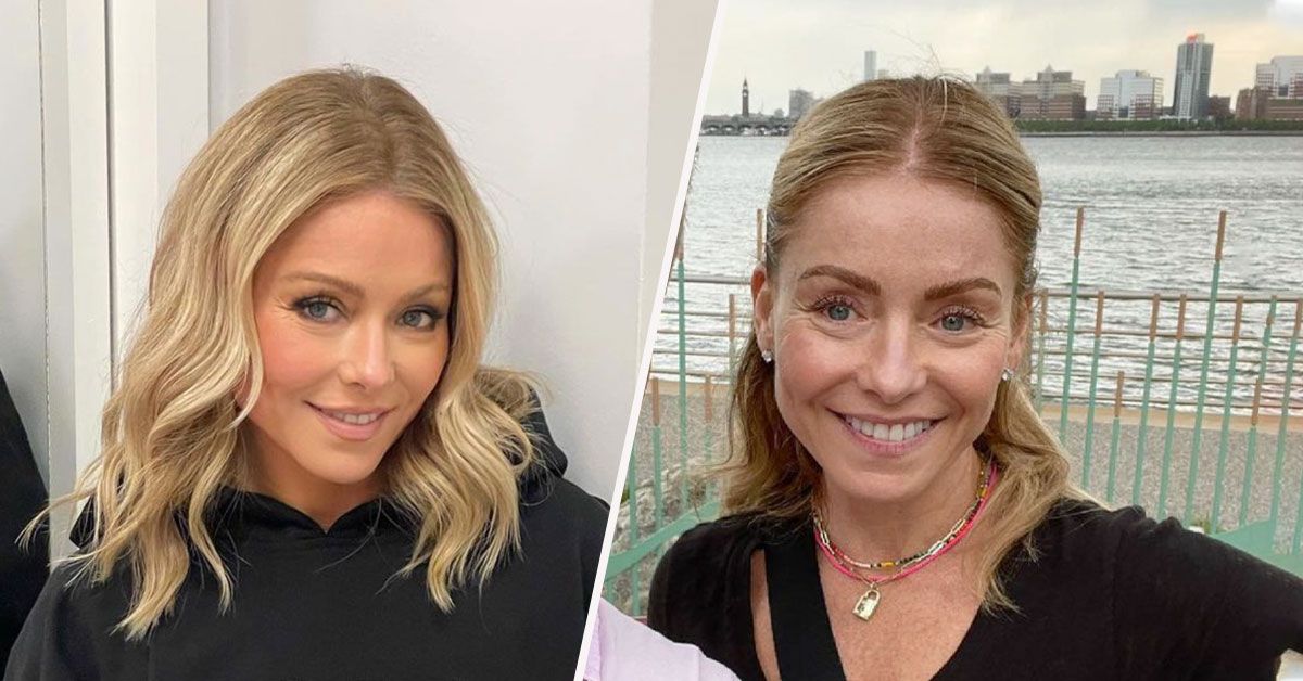 Kelly Ripa reveals her real skin and face in totally unedited new