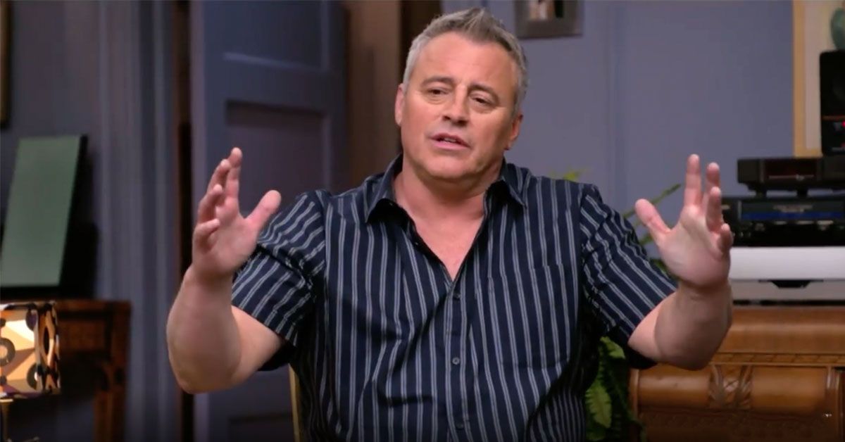 Matt LeBlanc on the Friends Reunion Special on HBO Max