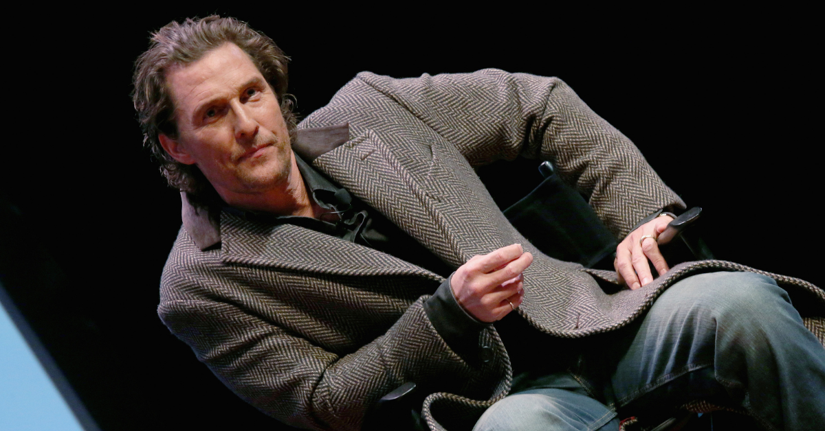 Matthew McConaughey conference q and a