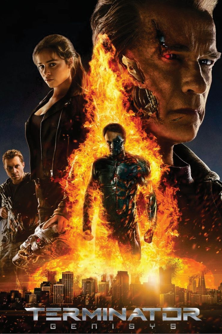 Terminator Genisys movie poster.