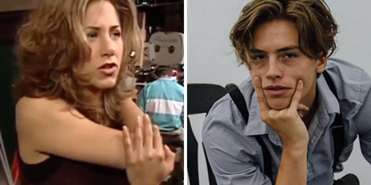 Cole Sprouse Admits To Crushing On Jennifer Aniston When He Played Ben On Friends