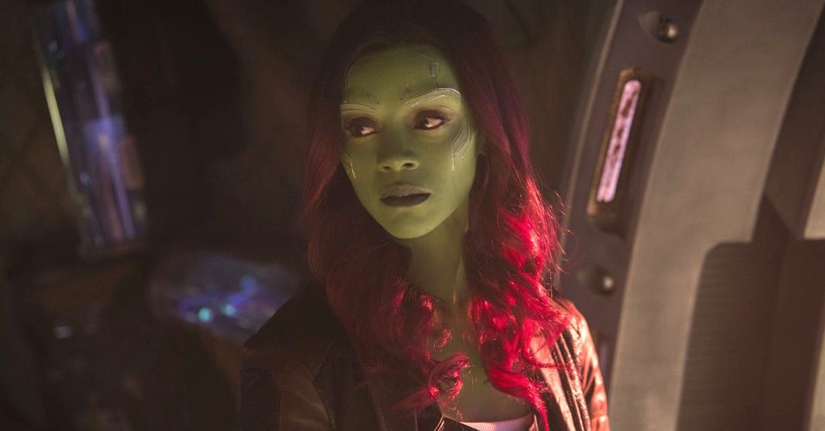 Zoe Saldana as Gamora