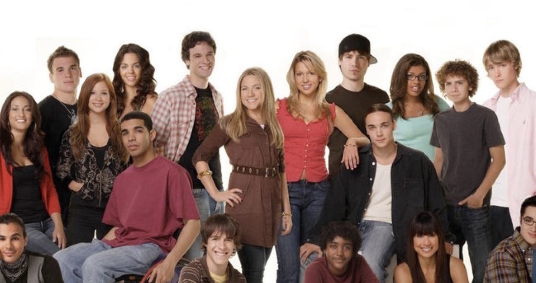 The cast of Degrassi: The Next Generation