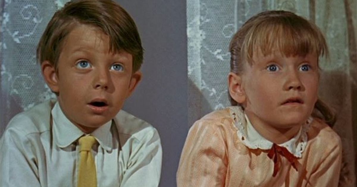 Jane and Michael Banks in Mary Poppins