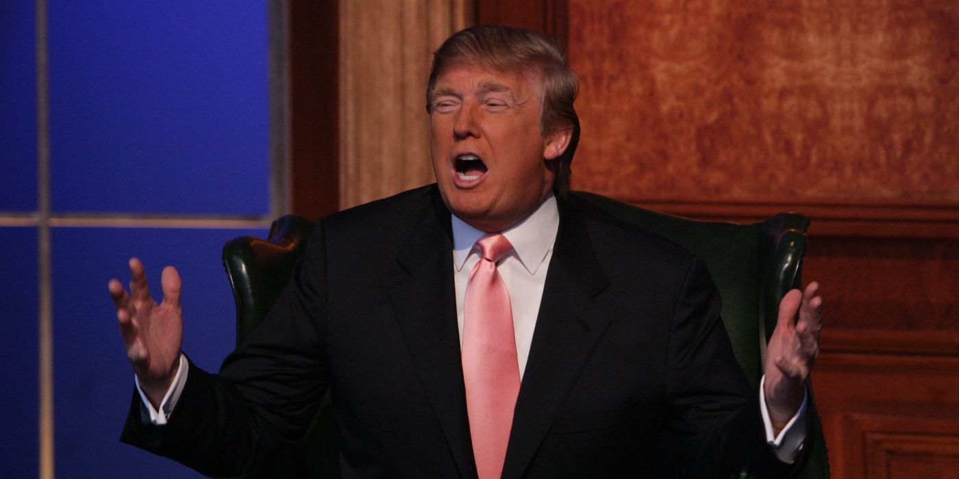 Donald Trump as the host of The Apprentice