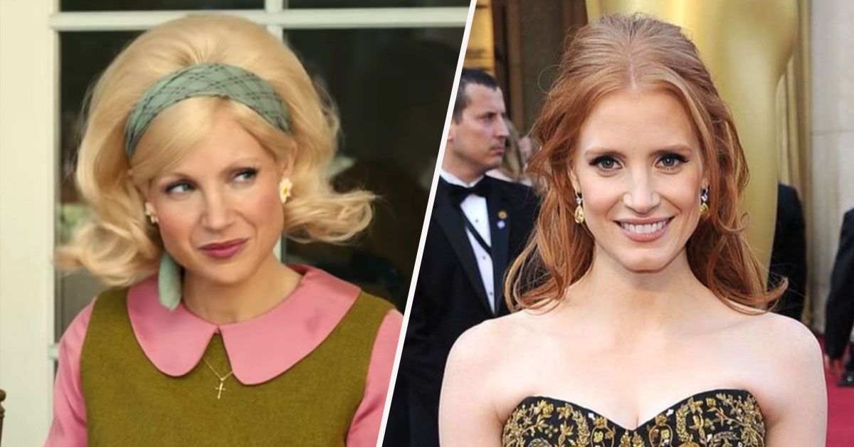 Forget Leonardo DiCaprio: Jessica Chastain Truly Is Unrecognizable As ...