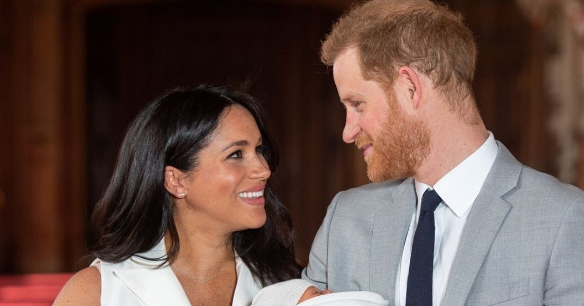 Prince Harry Meghan Holding Baby Archie
