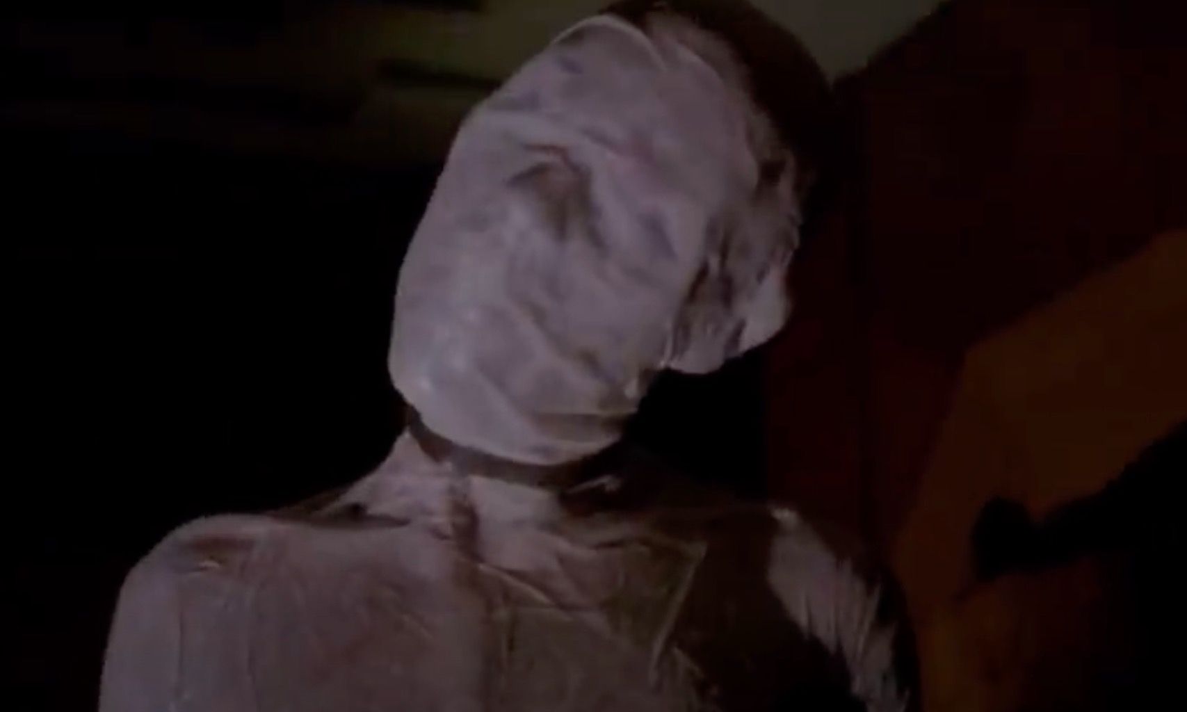 Close up of The Addiction Demon in American Horror Story.