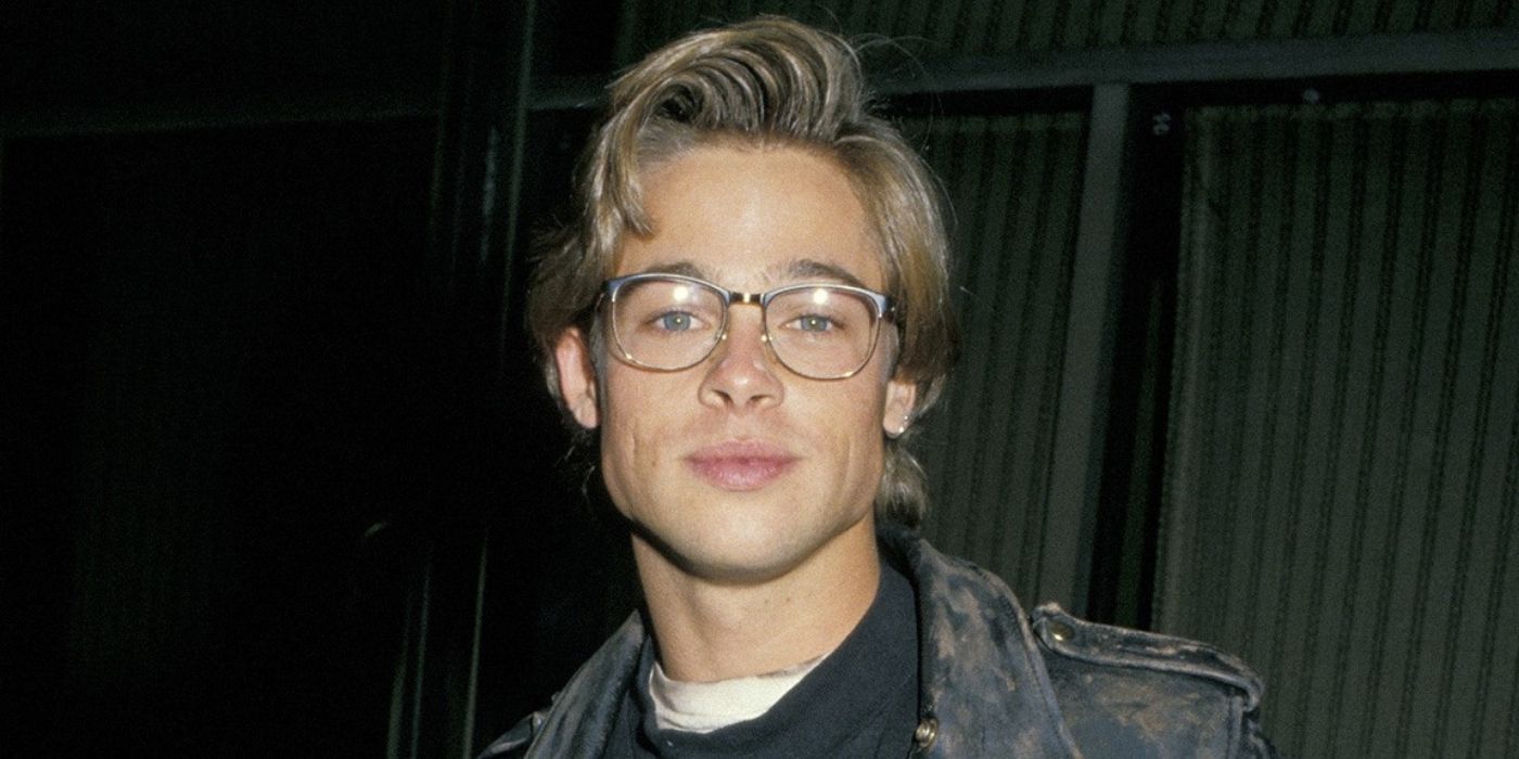 Throwback photo of Brad Pitt