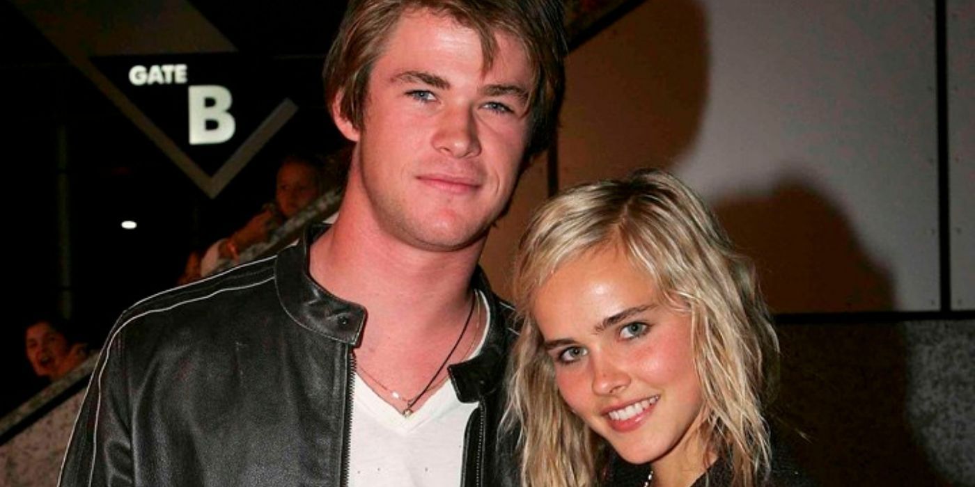 Chris Hemsworth and Isabel Lucas exes