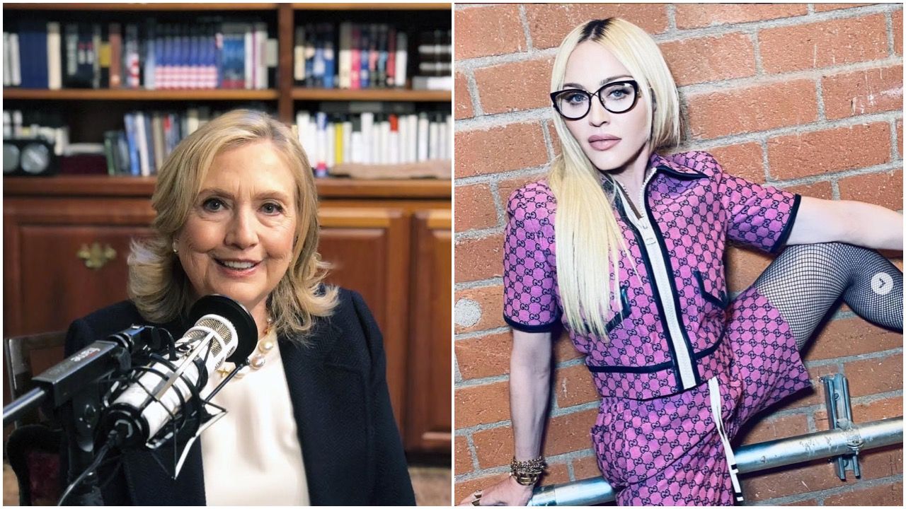 madonna and hillary clinton are related