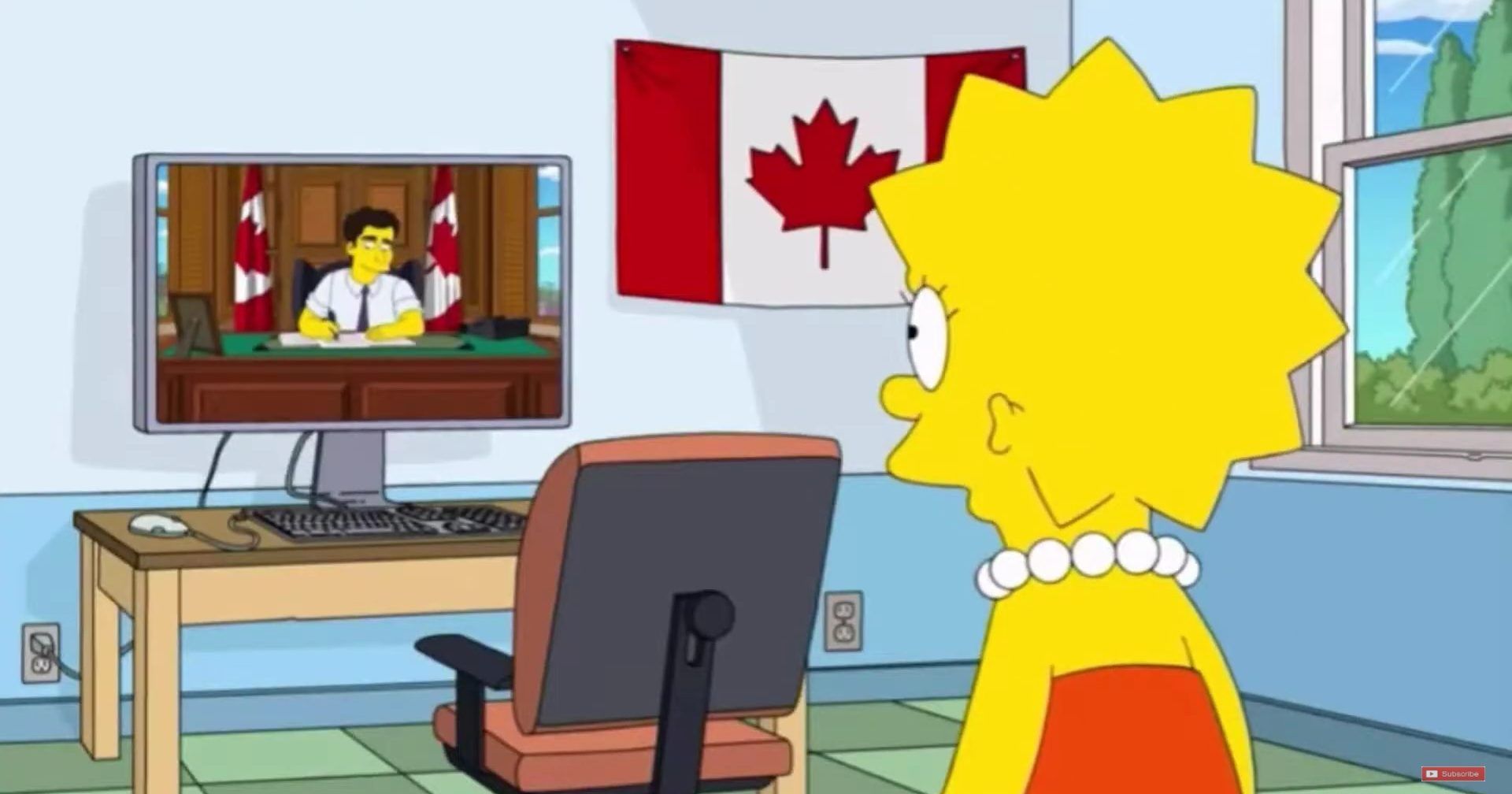 D'oh Canada, The Simpsons