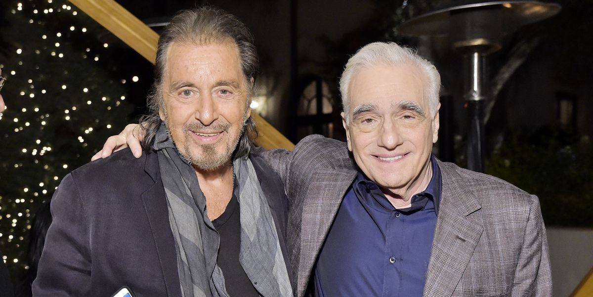 Al Pacino and director Martin Scorsese