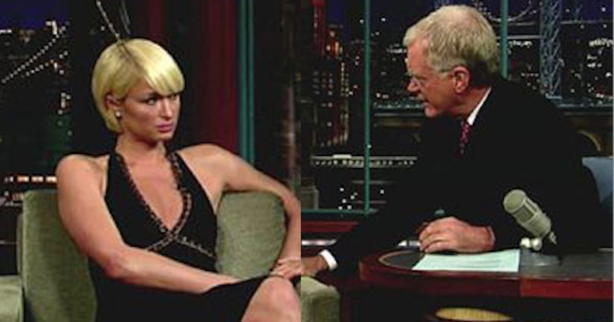 Paris Hilton 2007 interview with David Letterman