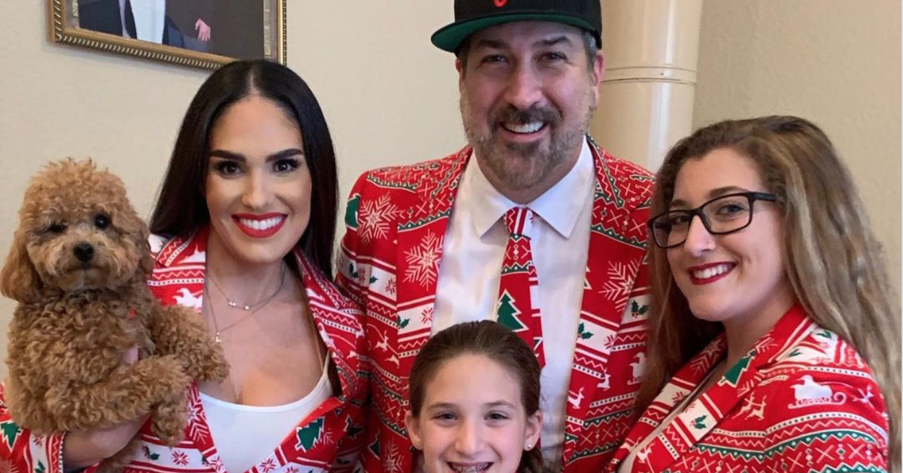 joey fatone and his family