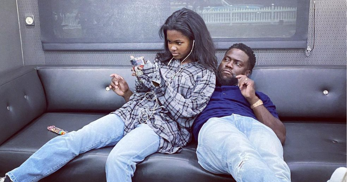 kevin hart and his daughter heaven