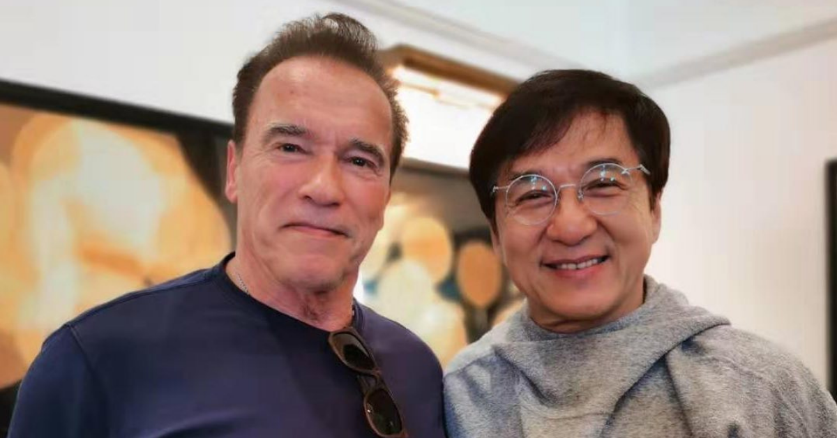 jackie chan and arnold ig post