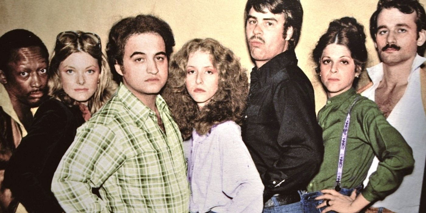 'Saturday Night Live' cast in the 1970s