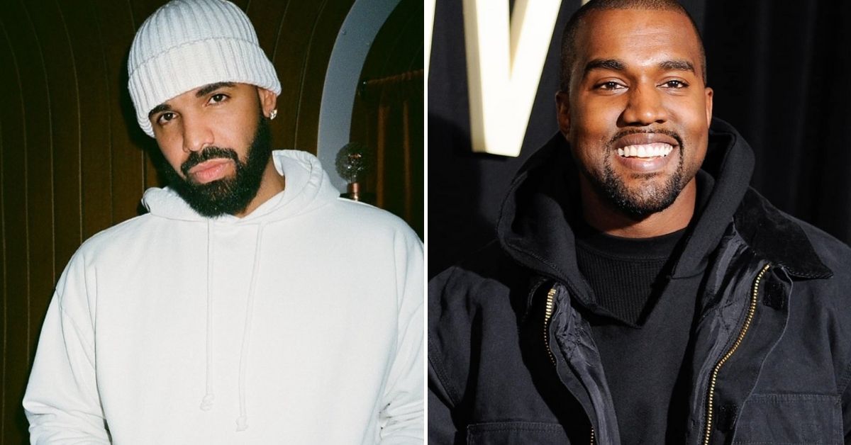 Drake And Kanye West Via Instagram