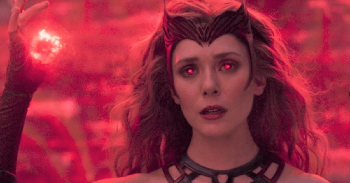 Elizabeth Olsen As The Scarlet Witch In WandaVision