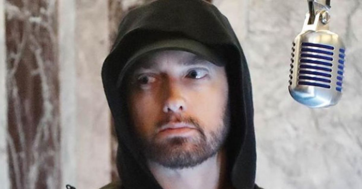 Image of Eminem from his Instagram account