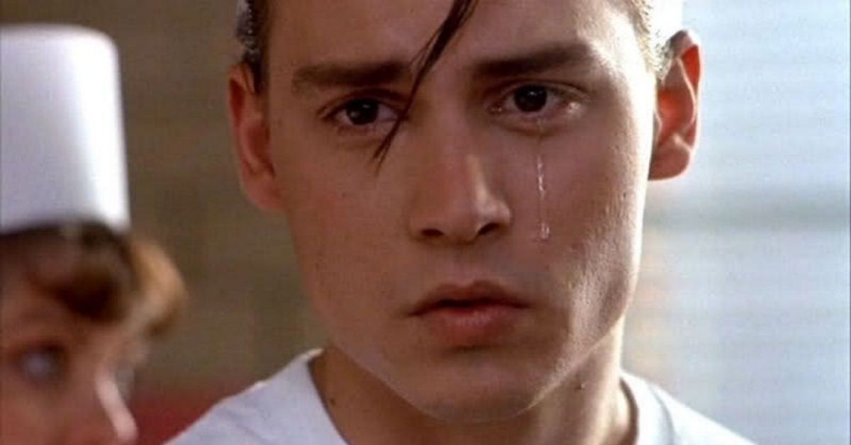 Johnny Depp Crying