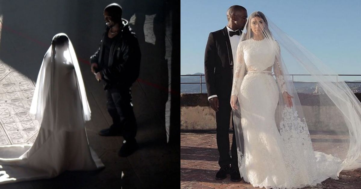 Kourtney Kardashian shares dreamy pics from wedding with Travis Barker. Kim  Kardashian reacts - India Today