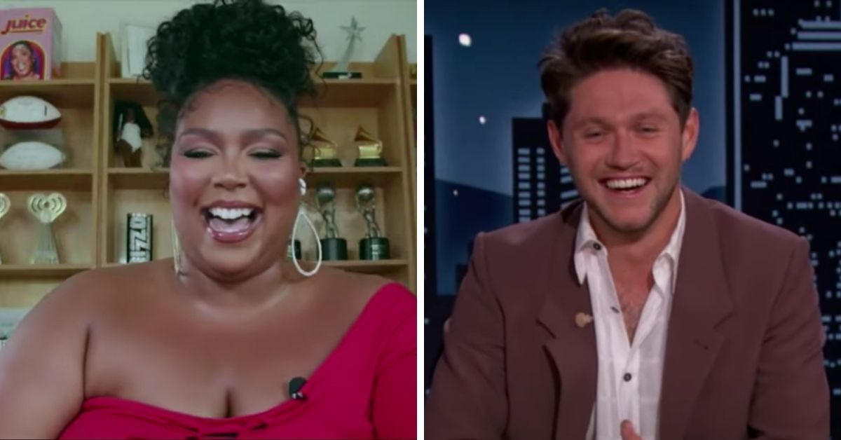 Images of Lizzo and Niall Horan
