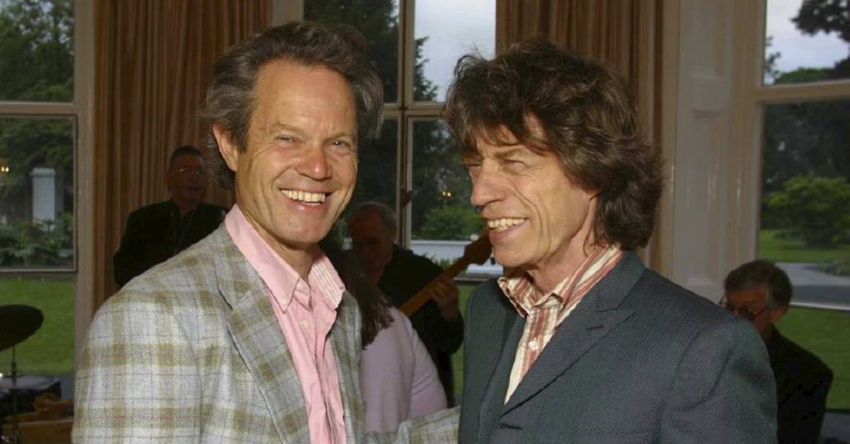 Mick and Chris Jagger 