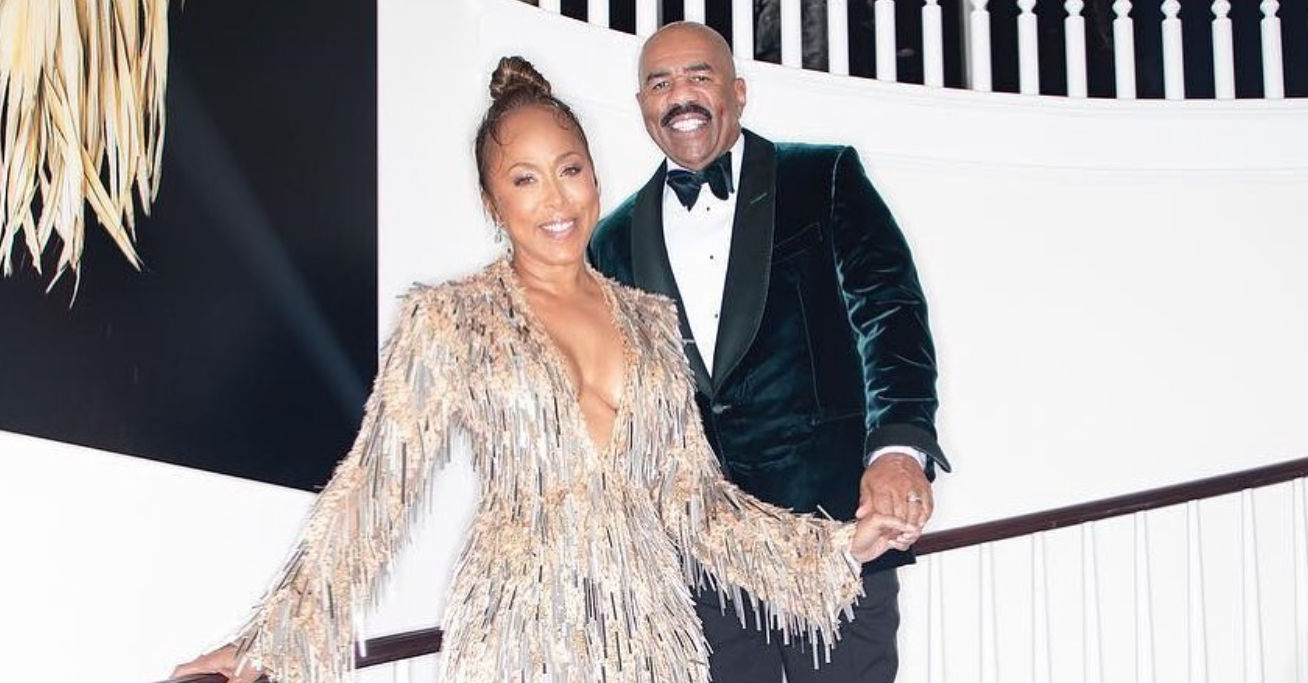 She Cheated on You Steve': Steve Harvey's Birthday Post to 'Queen' Marjorie  Has Fans Dredging Up How Social Media Nearly Destroyed Their Marriage