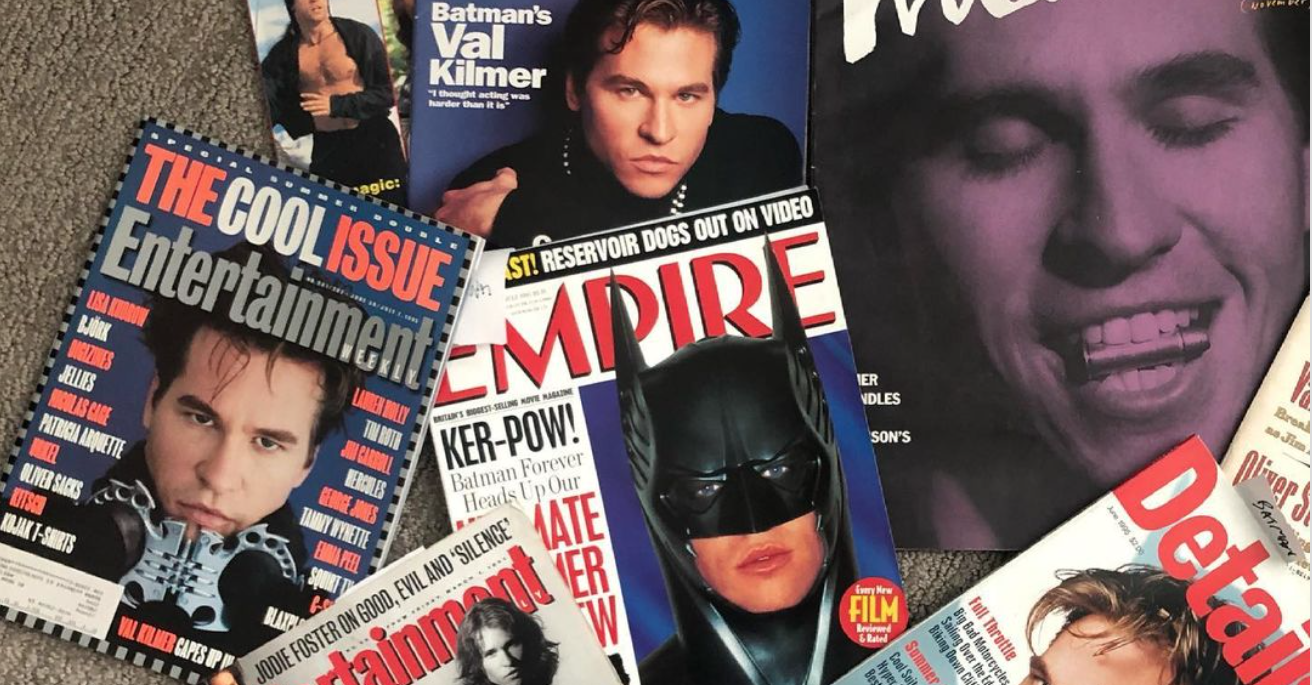 val kilmer magazine covers from the '90s
