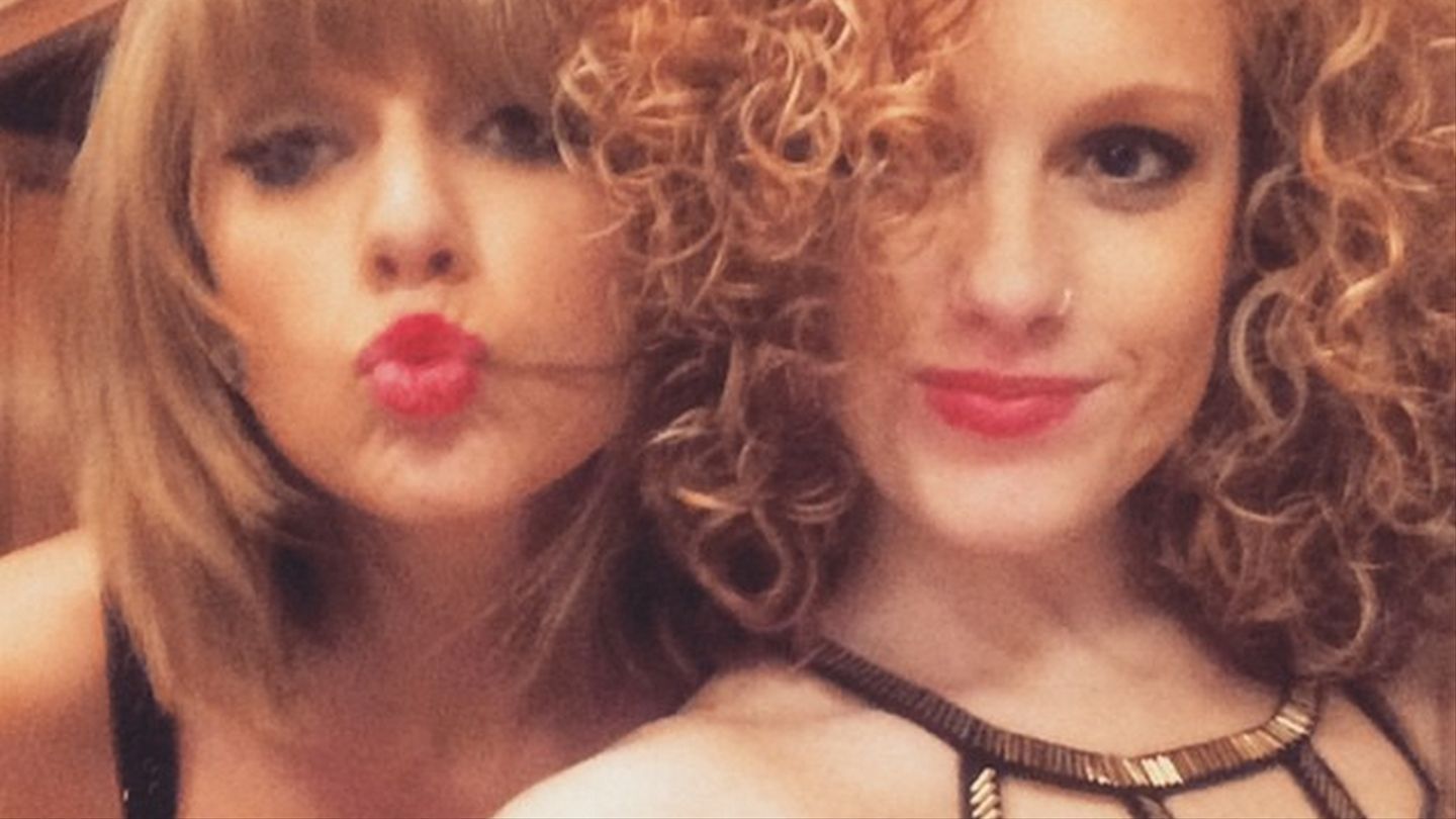 taylor swift and her bff since 15, abigail anderson