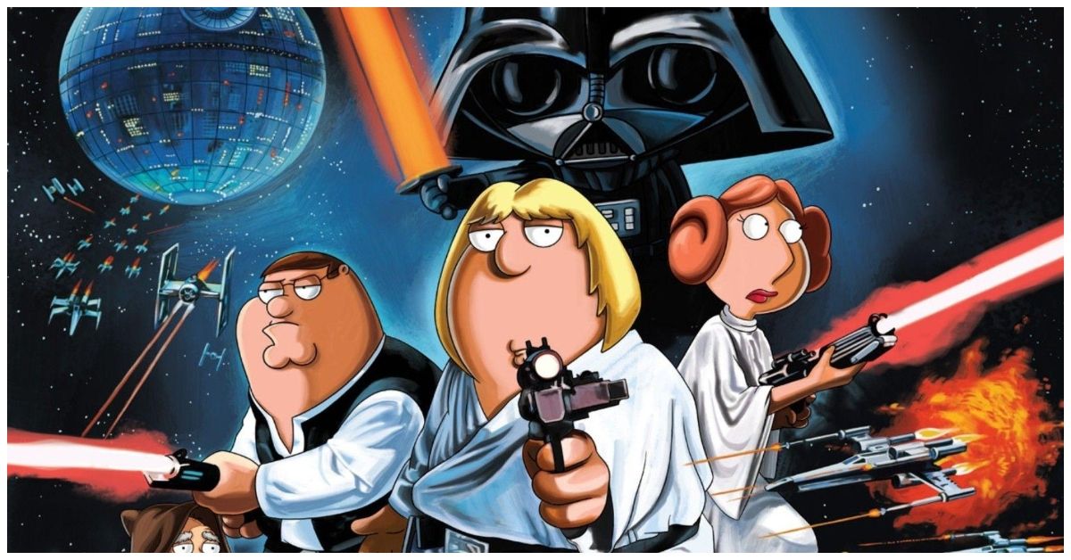 Family Guy Star Wars Blue Harvest Poster