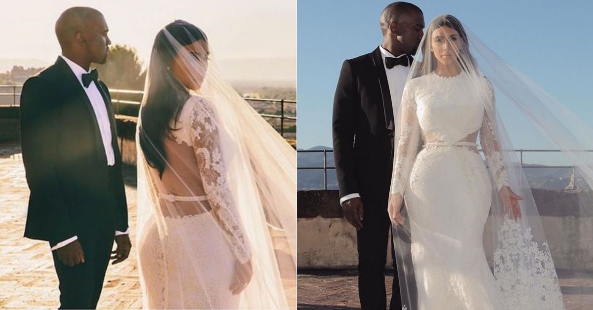 Kim Kardashian Kanye West Wedding