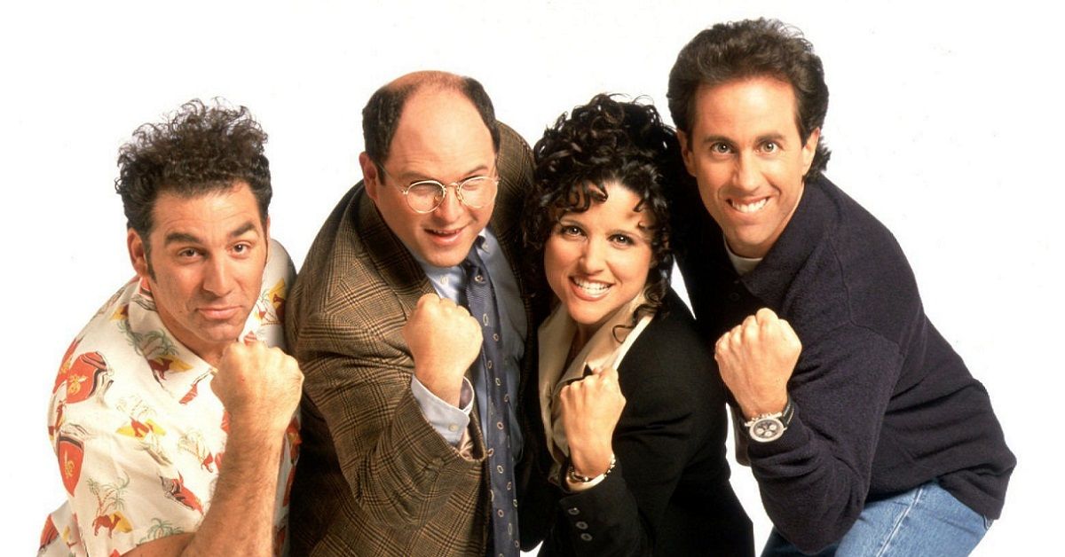 Seinfeld Cast Pose for promo pics