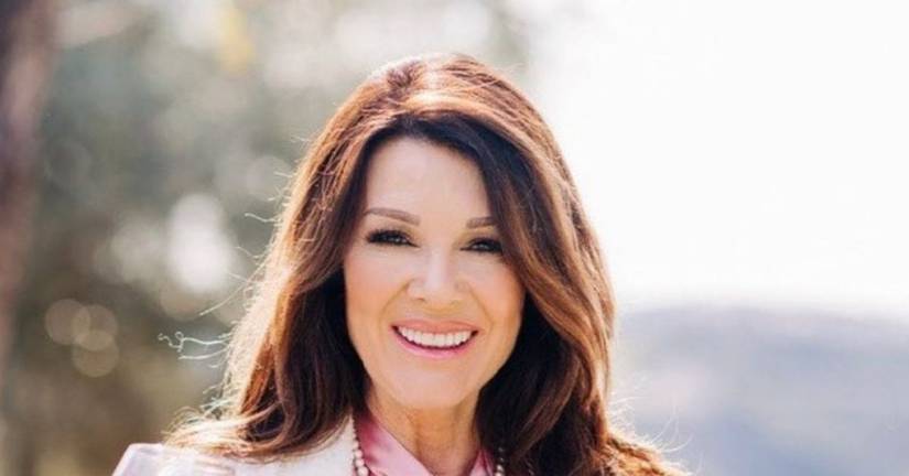 Lisa Vanderpump Smiles In a Pink Ensemble