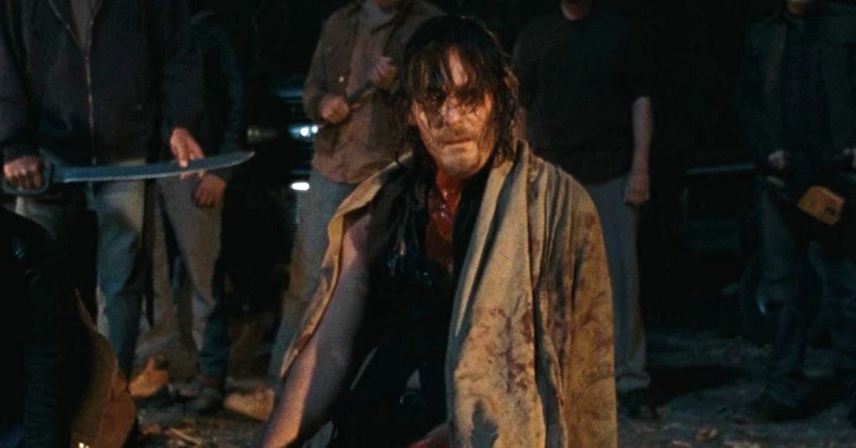 Norman Reedus as Daryl on The Walking Dead