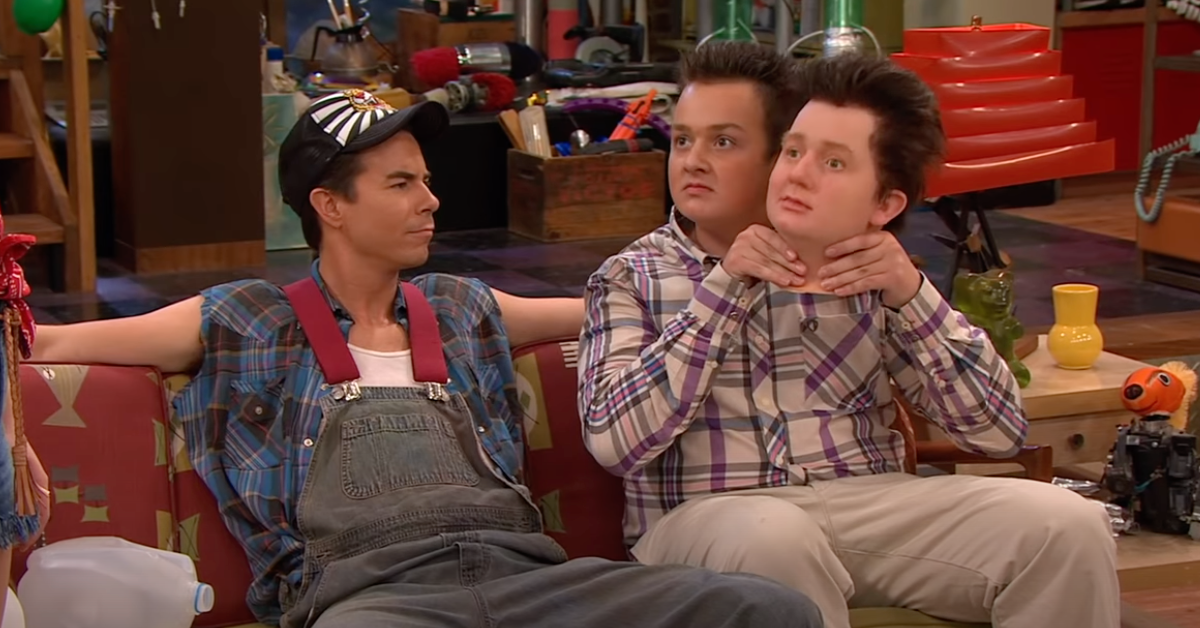 Gibby and Spencer on iCarly 