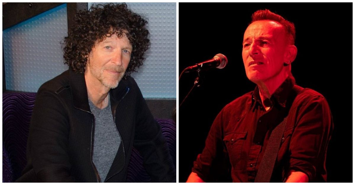 Howard Stern and Bruce Springsteen